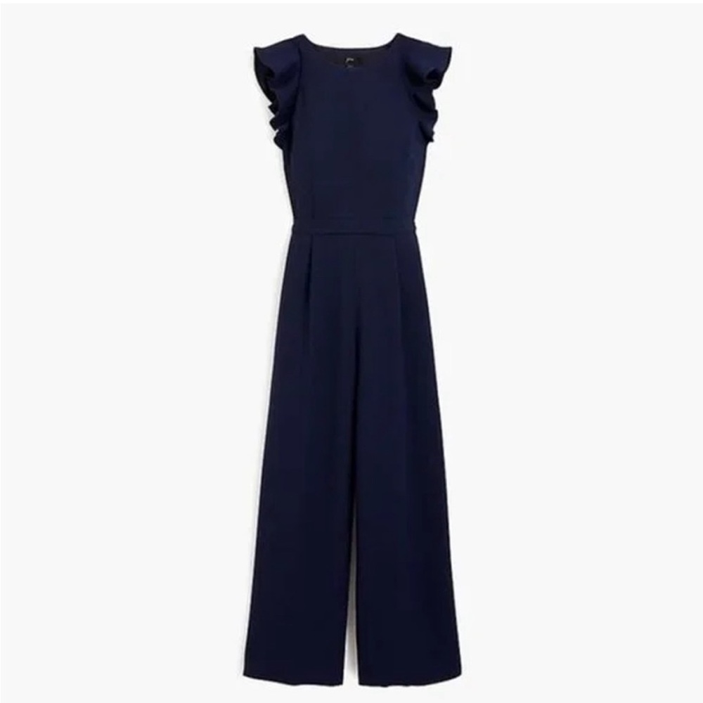 Blue Ruffle Onesie
